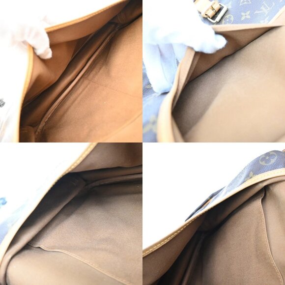 LOUIS VUITTON Saumur 35 Shoulder Bag Monogram Leather BN France M42254 79FC128 - Picture 14 of 15